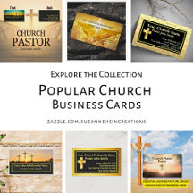Popular Church Business Cards