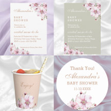 PINK ROSES BABY SHOWER