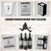 Legendary Rockstar Guitarist Birthday Party