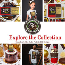 Candy Bar Golden Ticket Party