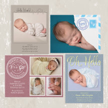 Baby Announcement Cards