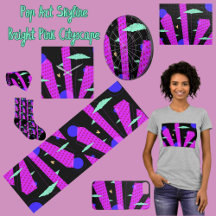 Futuristic Skyline Pop Art Gifts by Skylar Jenkins