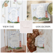 Seaside Whimsy   Nautical Baby Shower Collection