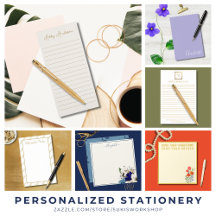 Personalized Stationery