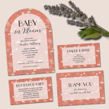 PRESSED WILDFLOWERS BABY SHOWER COLLECTION