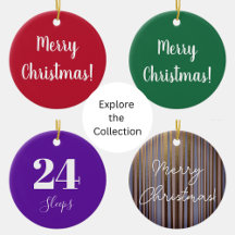 Stylish Christmas Tree Ornaments