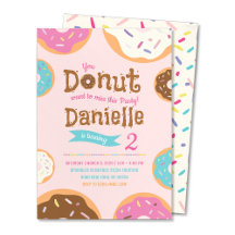 Girl's Birthday - Donut Party - COLLECTION