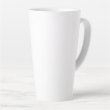 Taza de café latte