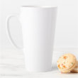 Taza de café latte