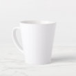 Taza de café latte