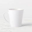 Taza de café latte