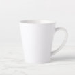 Taza de café latte