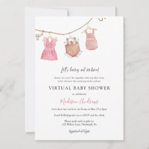 Invitación Virtual Baby Shower Boy o Chica Neutral