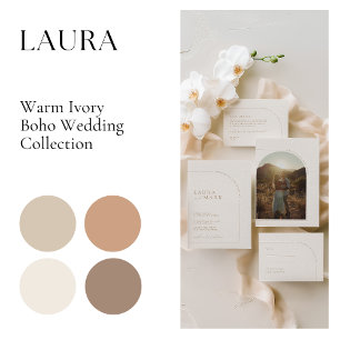 Tarjeta De Agradecimiento Modern Minimalist Script Arch Photo Thank You Card