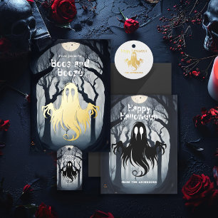 Servilleta De Papel Halloween Ghost Haunted Forest Costume Fiesta