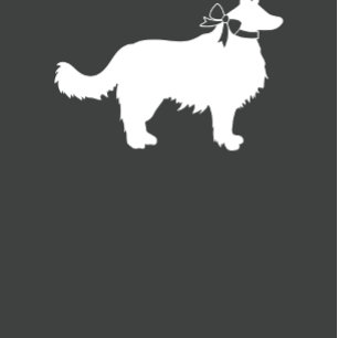 Invitación Collie Dog Baby Shower Blue Boy