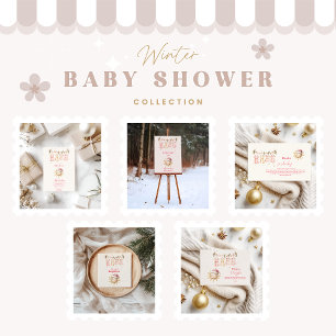 Servilleta De Papel Navidades rosados Clothesline Baby Shower