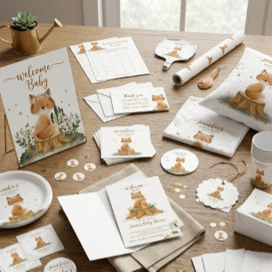 Recepción Adorables libros temáticos de Fox para tarjeta de 