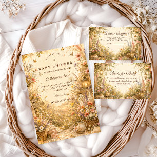 Tarjeta De Recepción Sorteo de Pañales Silvestres Bohemios de Flor Silv