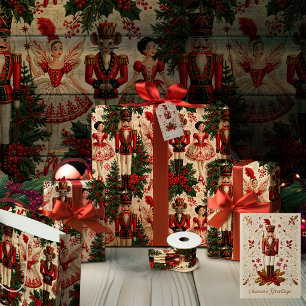 Papel De Regalo Una Navidad de Cascanueces