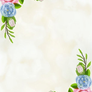 Invitación a la boda de acuarela floral