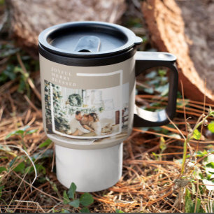 Lienzo Foto familiar moderna   Joyful Merry Blessed