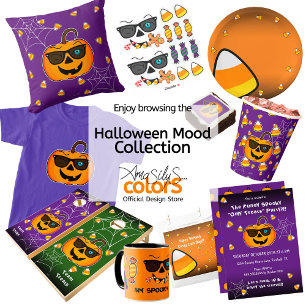 Invitación Funny Spooky Pumpkin Fiesta de guiño icónico