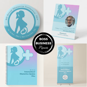 Cuaderno Conferencia médica de obstetricia y ginecología