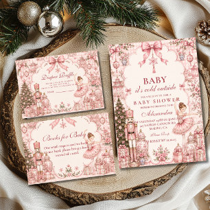 Invitación Ducha de Bebé Bailarina Encantada