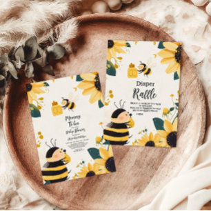 Invitación Mamá de la cosecha para ser Baby Shower floral ama