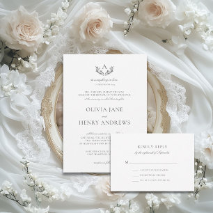 Olivia Invitación de Boda Cristiana Boda