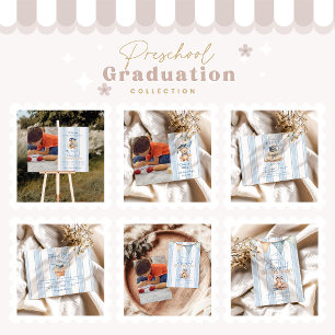 Invitación Graduación de Oso de Teddy de Educación Preescolar