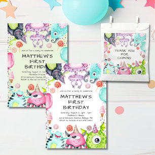 Servilleta De Papel Los chicos adoran a los monstruos fiesta de cumple