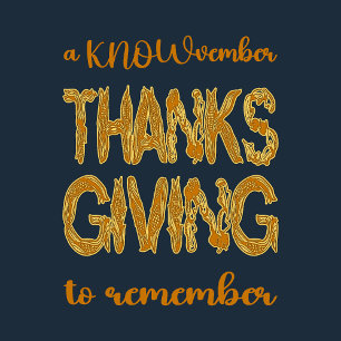 Taza De Café Día de Acción de Gracias   Un KNOWviembre para Rec