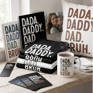 TAZA DE CAFÉ DÍA DE LOS PADRES DE LA FOTO DE DADA DADDY DAD BRU