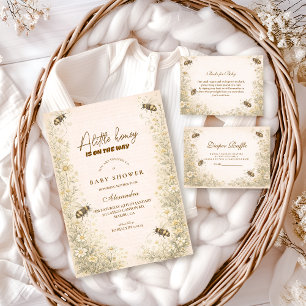 Servilleta De Papel Dulce Baby Shower de la Abeja de Miel de Prado Sua