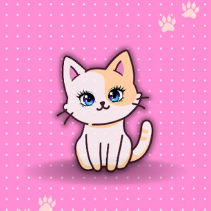Para Maletas Etiqueta de mochila personalizada de gatito rosa l