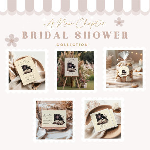 Tarjeta De Agradecimiento Un nuevo capítulo comienza fiesta de soltera cuerv