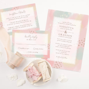 Pastel de arte moderno consejo matrimonial para la