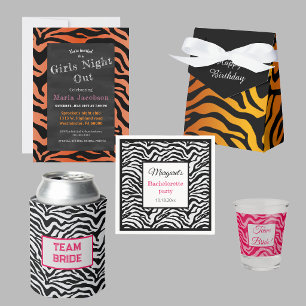 Etiqueta Para Botella De Vino Estampado de tigre