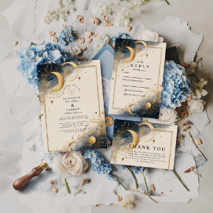 Invitación Boda de Astrología Oscura