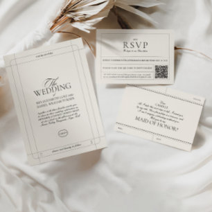 Tarjeta De Recepción Detalles del boda Etiqueta de cosecha de vintage C