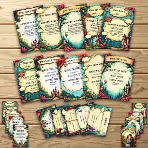 Reserva La Fecha Woodland Enchanted Forest Castle Fairytale Boda