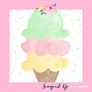 Plato De Papel Helado acuático