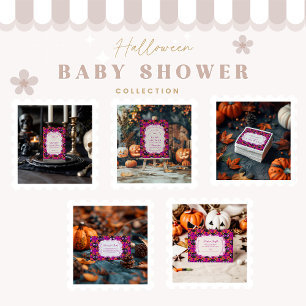 Servilleta De Papel Baby Shower Psicodélico Cat Halloween