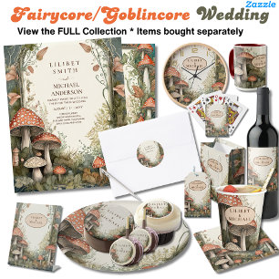Invitación BODA de FAIRYCORE Vintage Fairytale Moda Fairybook