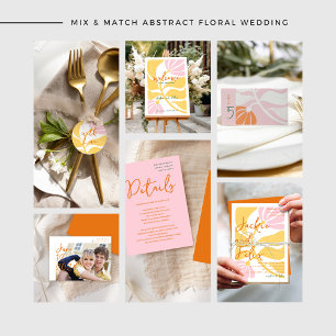 Reserva La Fecha Boda de color retro simple de Moda