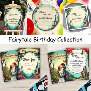 Plato De Papel Woodland Enchanted Forest Fairytale Primer Cumplea