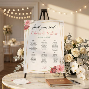 Invitación Blanco Mínimo de la flor de oro caprichosa