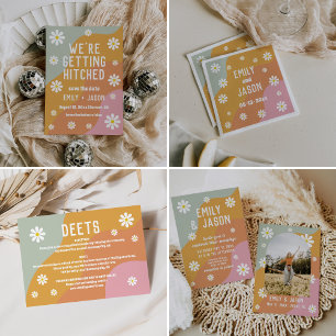 Servilleta De Papel Cócteles de Boda Disco Retro